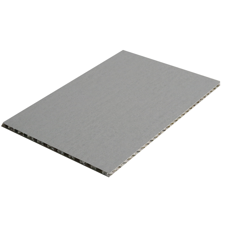 aluminum honeycomb panel - Gray marble pattern